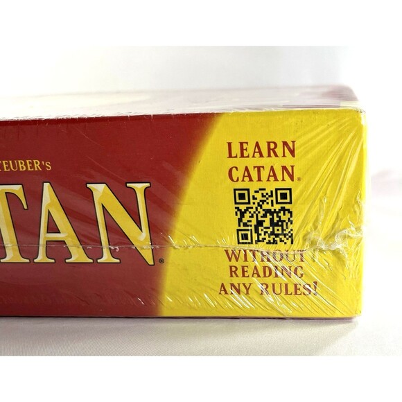 Klaus Teuber's Catan Trade Build Settle Board Game New Factory Sealed - Picture 7 of 9